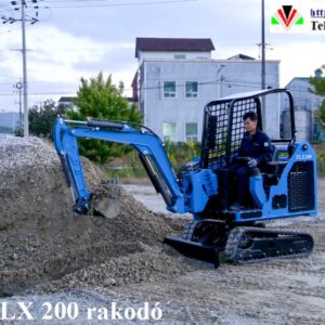Csúszókormányzású rakodó BAWOO TLX 200