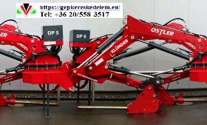 Kotrógépek 3 pont függesztésű Ostler DP-4, DP-5, DP-6: