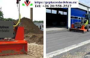 Lézeres aljzat lehúzó adapter Optimas PlanMatic