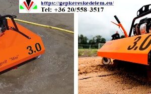 Térkő fugakitöltő készülék Optimas "Mini" 3.0