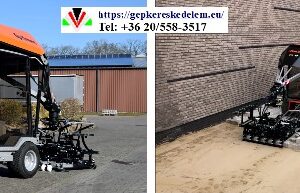 Térkőlerakó gép OPTIMAS PaveJet S19 E, Elektromos változat: