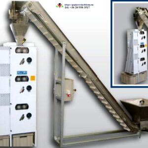 Mandulahámozó TRIPLEX AUTOMATIKUS F-362 és F- 363 szállítószalag rakodáshoz.