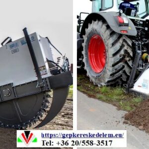 Marótárcsás árokmaró Stehr SGF 800, 150-200-250