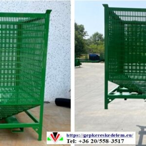 Dió-Mogyoró-Mandula és Gesztenye tárolókonténer alsó ürítéssel Chianchia