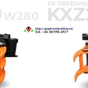 KX-Treeshears KXZ280 + W280 favágó olló kompakt rakodógépekhez