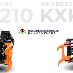 KXK210 traktoros energiafa-kivágó olló és rönkfogó